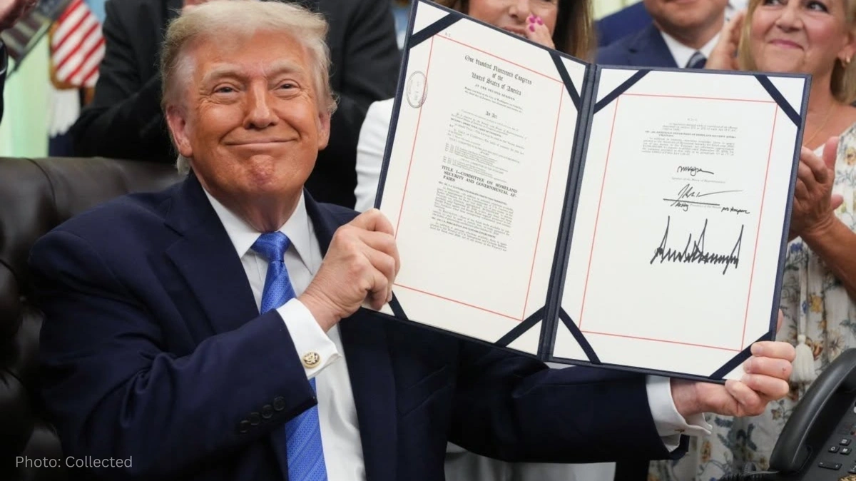 Trump Signs $70 Billion mmigration Enforcement Bill After Fierce Democratic Standoff