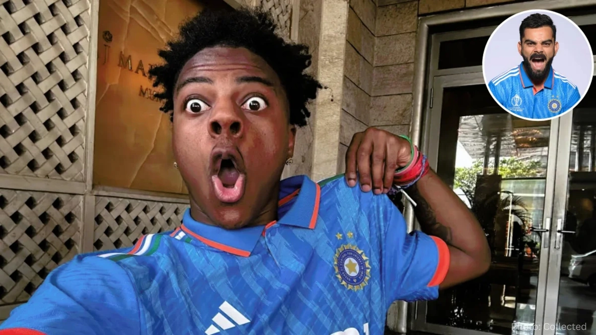 IShowSpeed Sparks Debate After Linking Virat Kohli to Indian Football Team During World Cup Stream