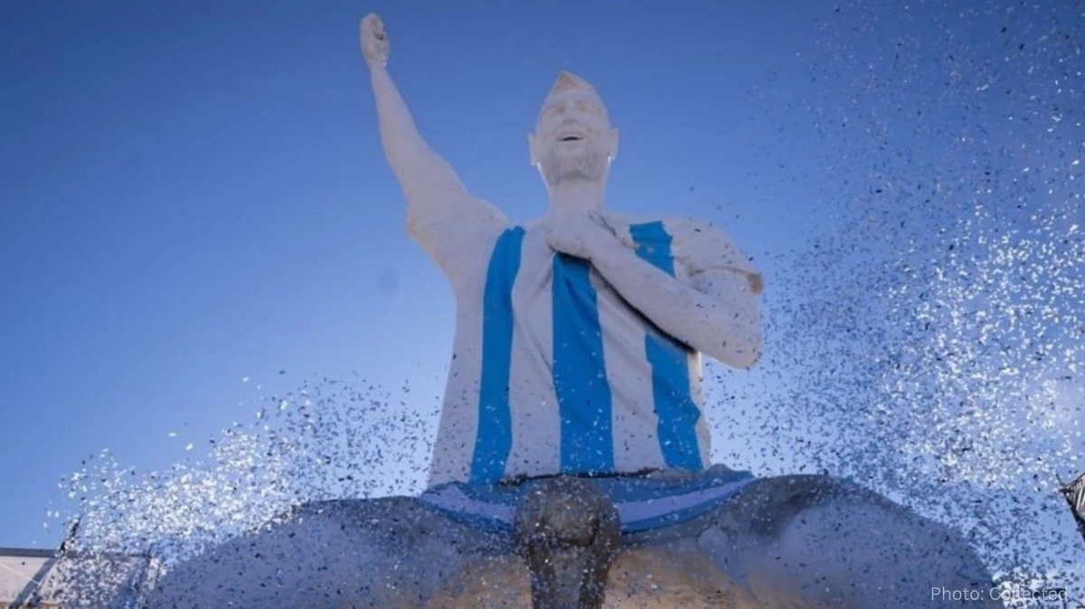 Argentina Unveils World’s Tallest Statue of Lionel Messi to Celebrate Football Icon
