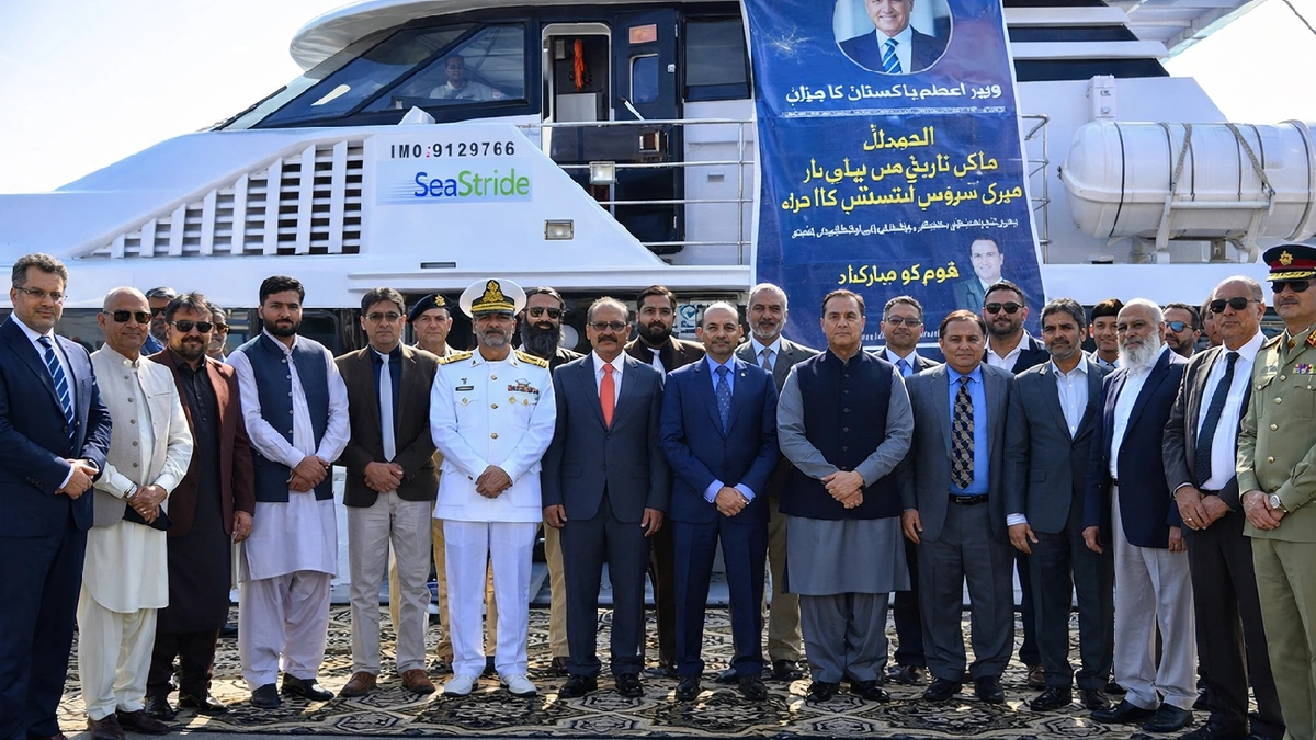 Pakistan Launches First Ferry Terminal