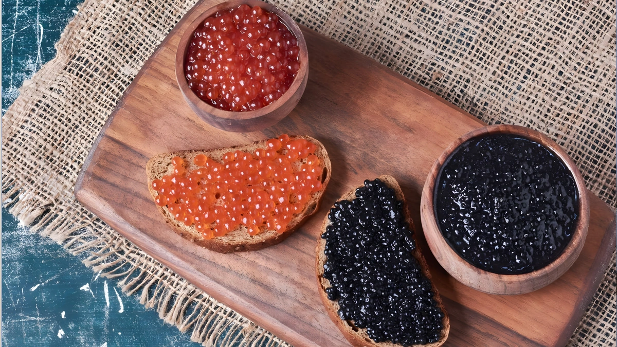 The world’s most expensive food is caviar, which is fish eggs