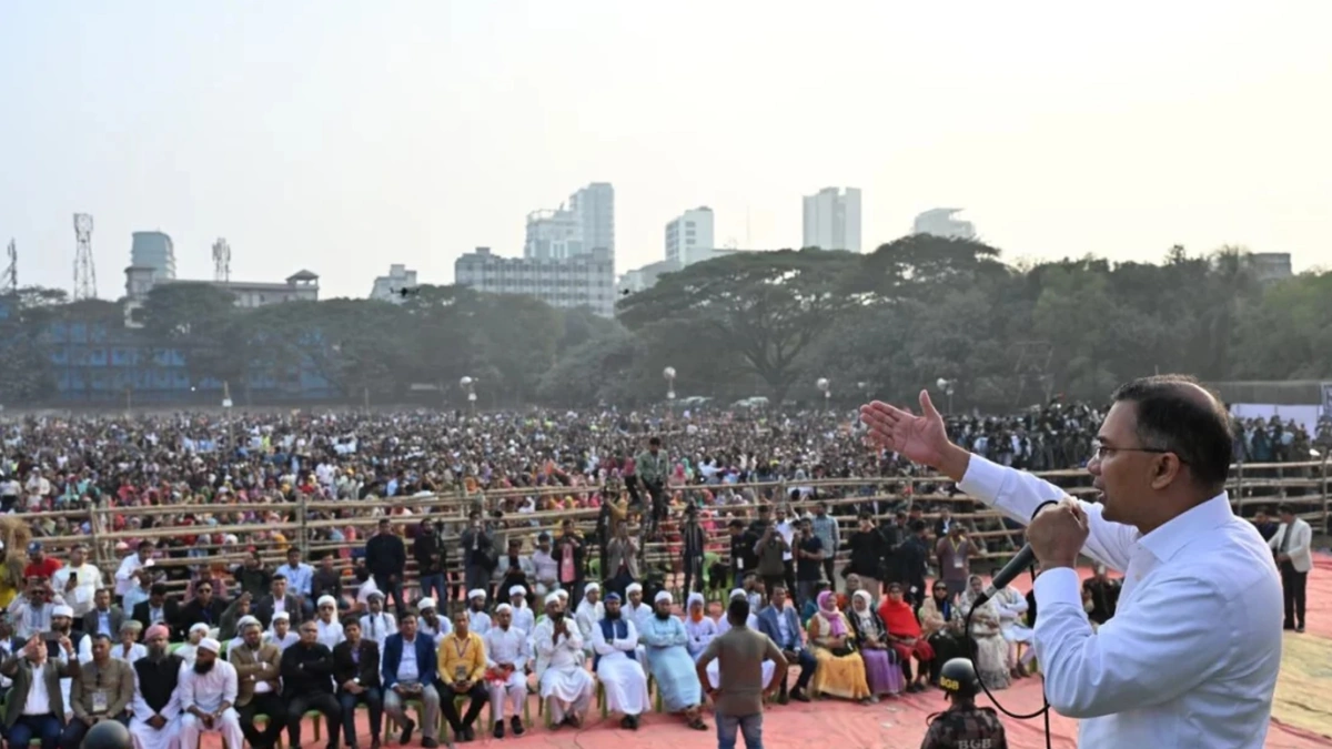 Tarique Rahman Pledges Support for Korail Residents, Unveils Pro-People Initiatives