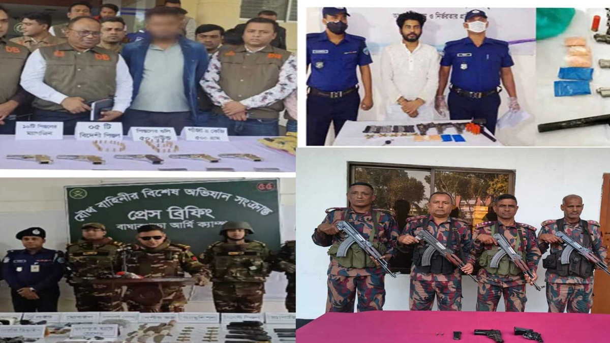 Illegal Arms Smuggling from India Raises Security Concerns Ahead of Bangladesh Election