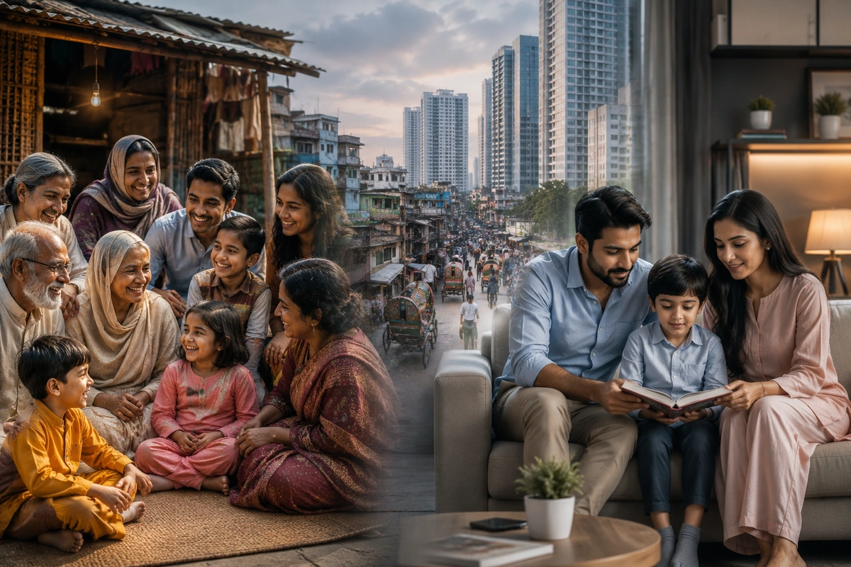 Changing Family Structure in Bangladesh Reflects Social and Economic Transformation