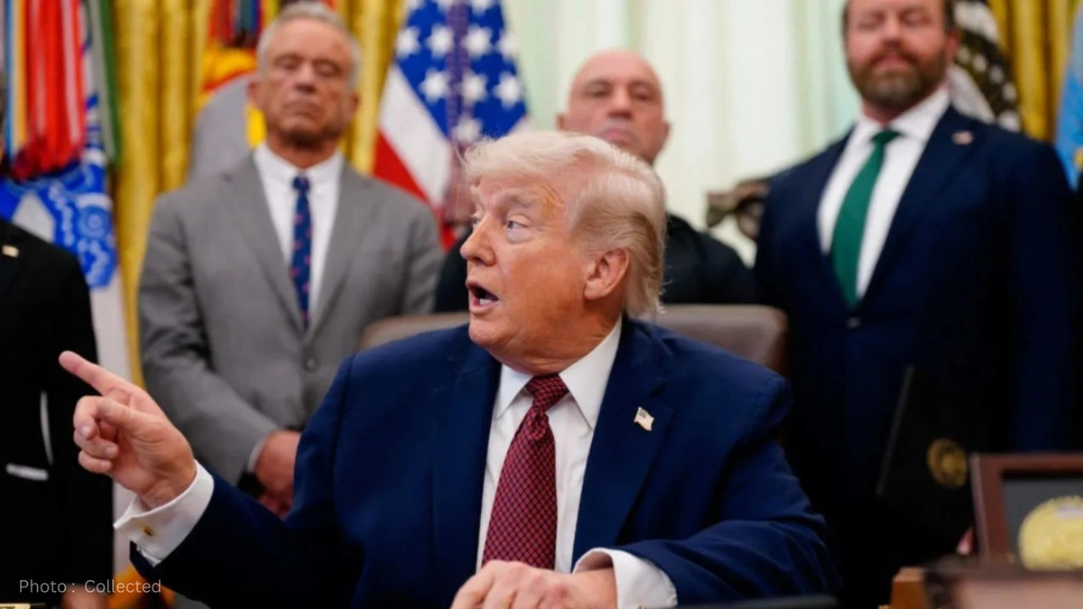 Trump Claims Iran Near “Collapse,” Urges Strait of Hormuz Reopening