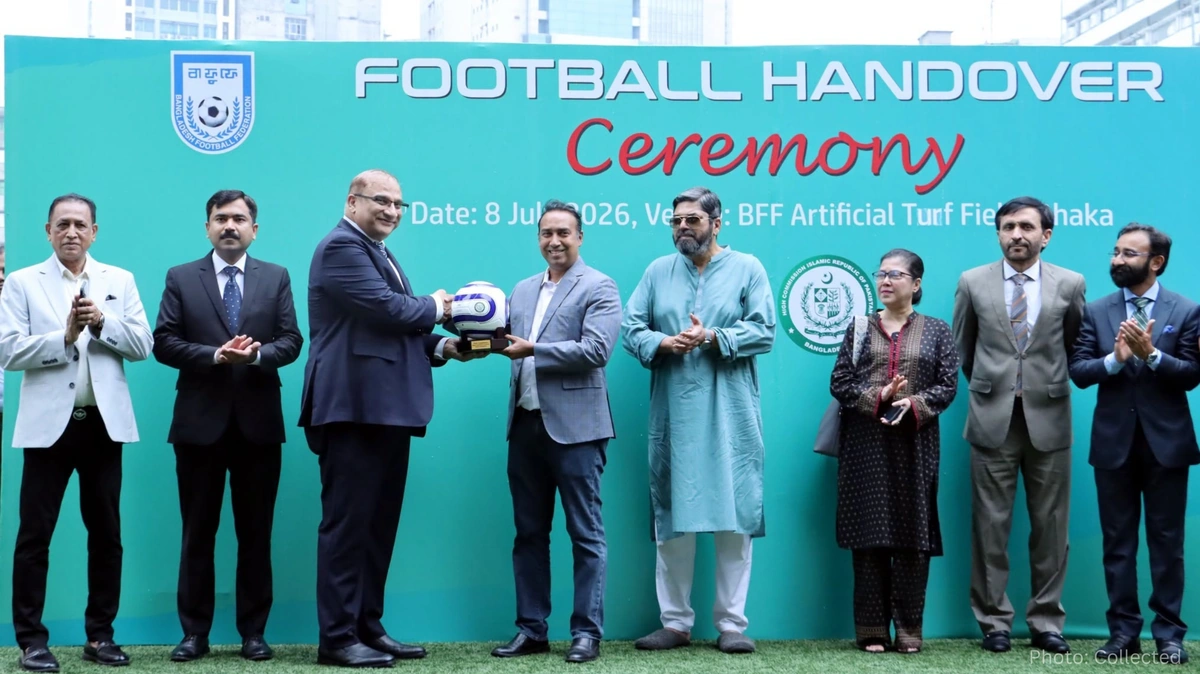 Pakistan High Commission Donates 1,000 Footballs to BFF to Support Grassroots Development