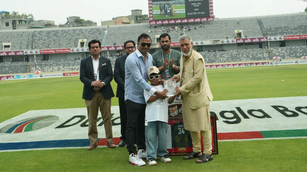 BCB Honors Retired Pacer Rubel Hossain Ahead of New Zealand ODI