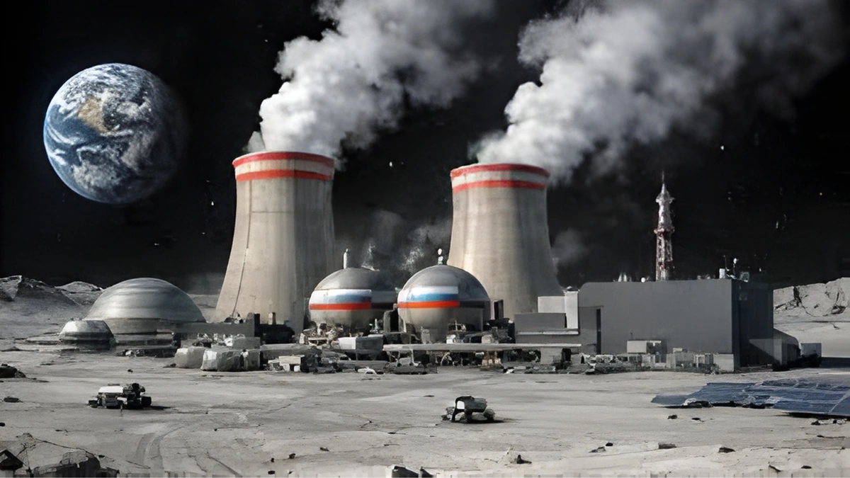 Russia plans to build a nuclear power plant on the Moon
