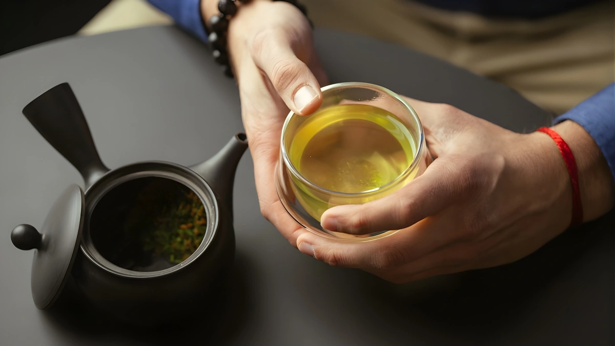 What happens if you drink tea immediately after lunch?