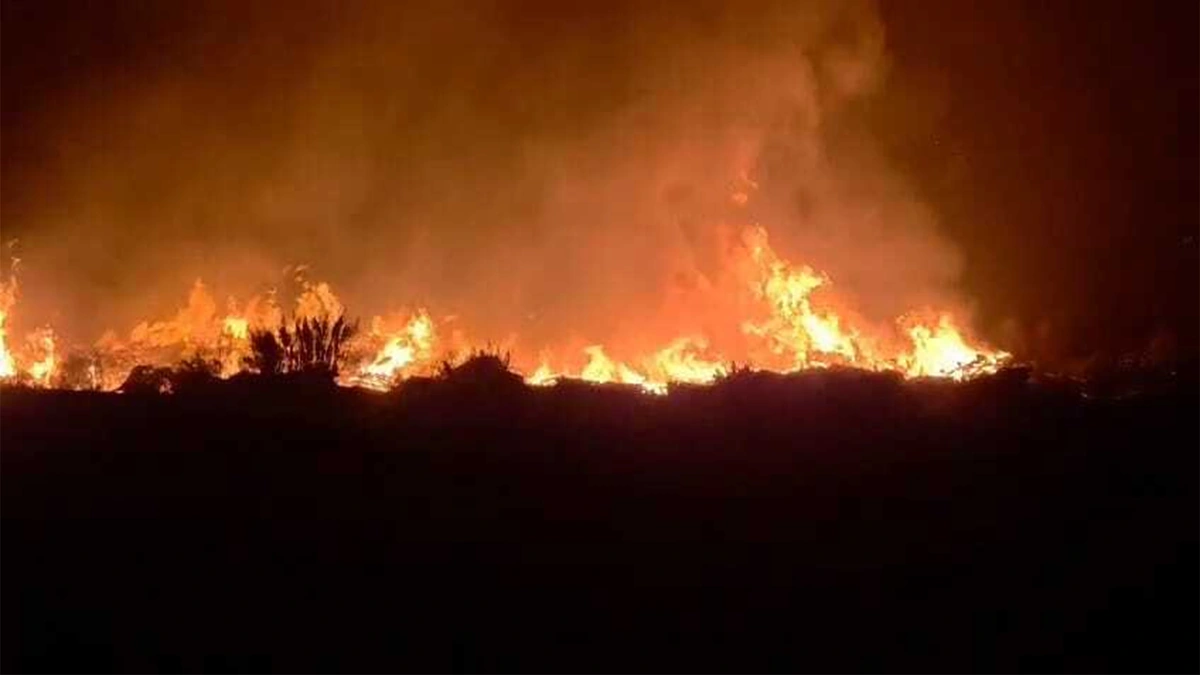 Fire at Materbari Power Plant Scrap Yard Still Uncontrolled After Four Hours