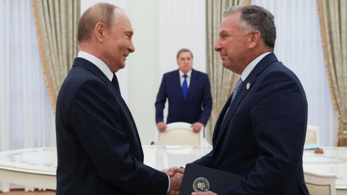 Putin Agrees Next Steps With US Envoys, Kremlin Says Territory Is Key
